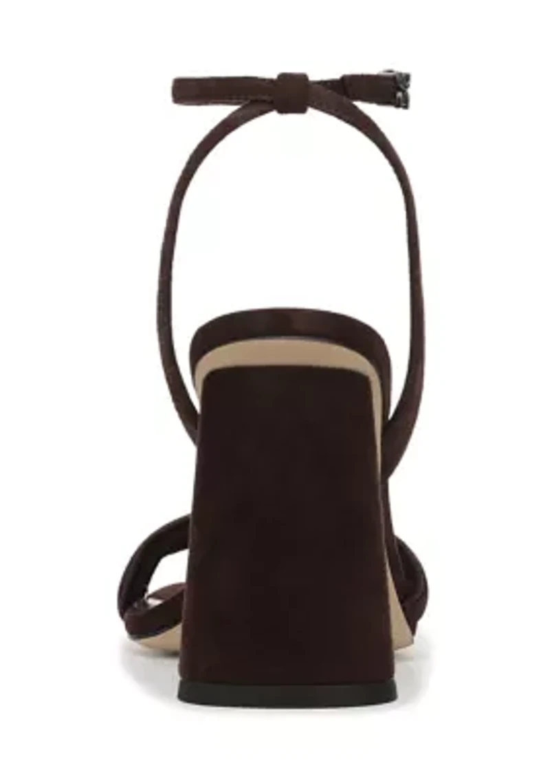 Kia Ankle Strap Block Heel Sandals