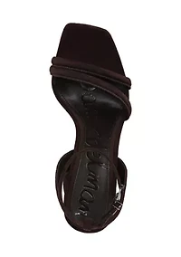 Kia Ankle Strap Block Heel Sandals