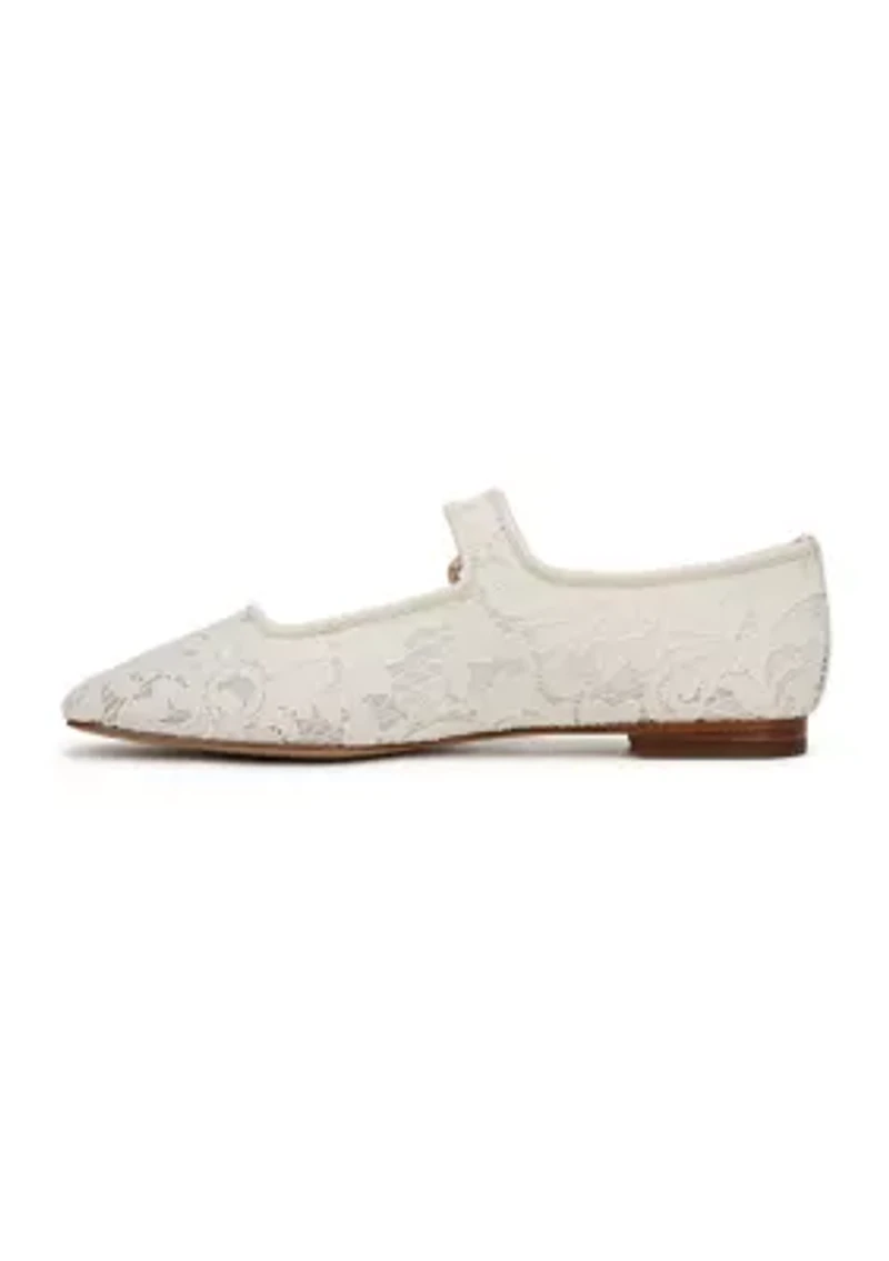 Michaela Mesh Mary Jane Flats