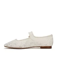 Michaela Mesh Mary Jane Flats