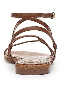 Ellina Wrap Braided Sandals