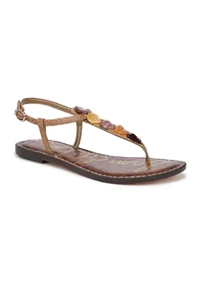 Gigi Stone Thong Sandals