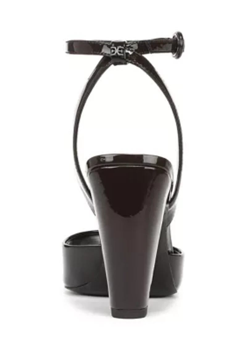 Wrenna Peep Toe Heels