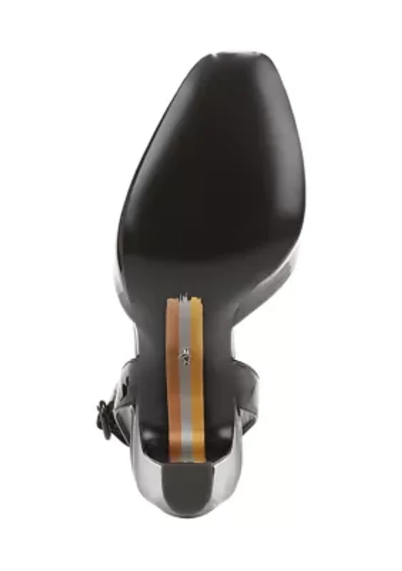 Wrenna Peep Toe Heels