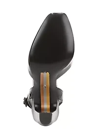 Wrenna Peep Toe Heels