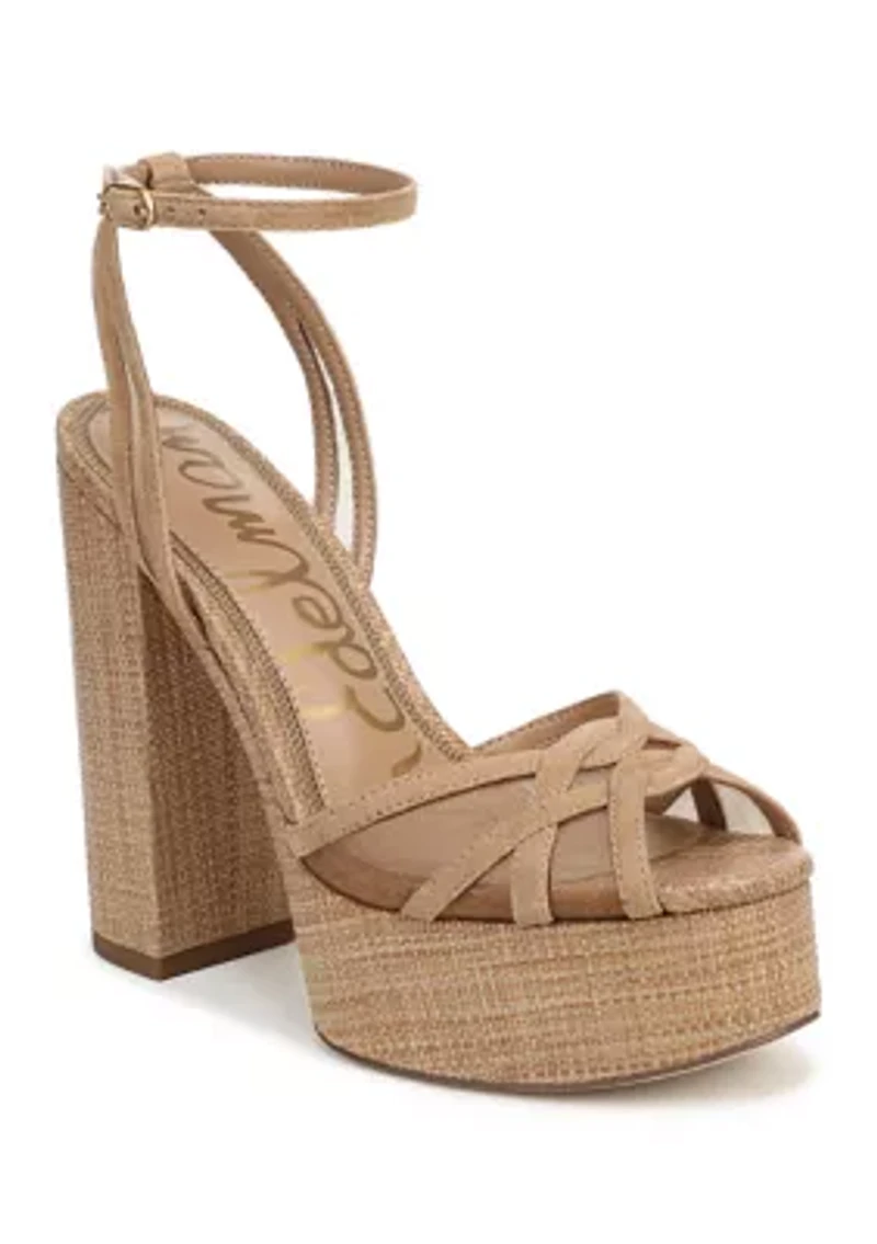 Sandy Platform Sandals