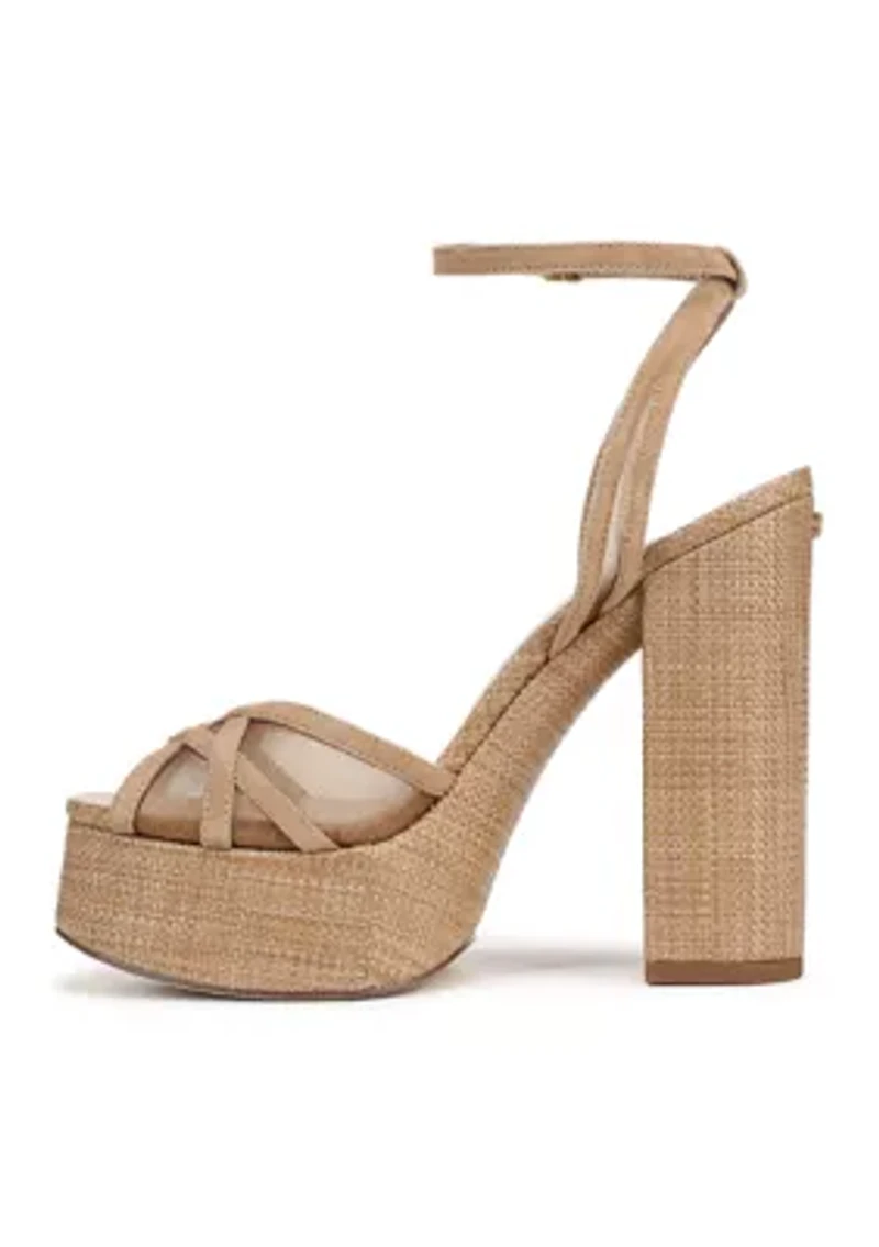 Sandy Platform Sandals