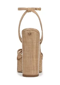 Sandy Platform Sandals