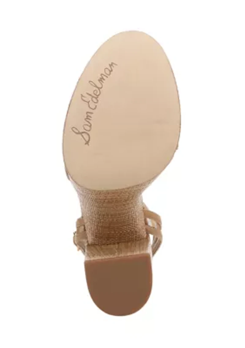 Sandy Platform Sandals