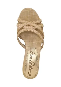 Camille Raffia Sandals