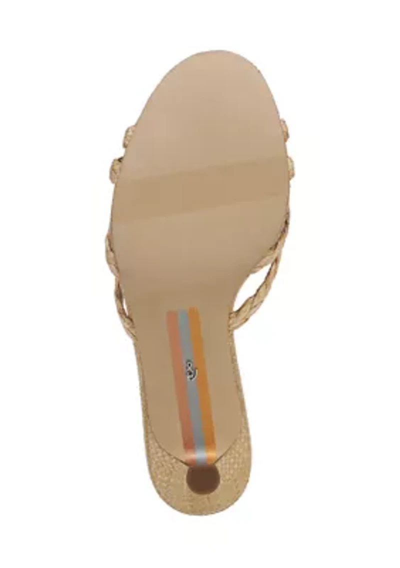 Camille Raffia Sandals