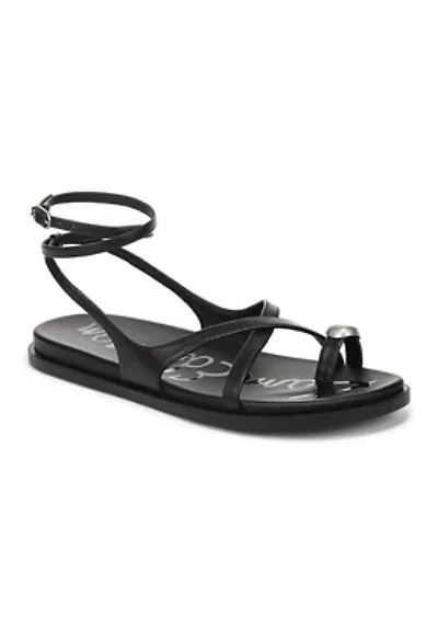 Lottie Wrap Toe Ring Sandals
