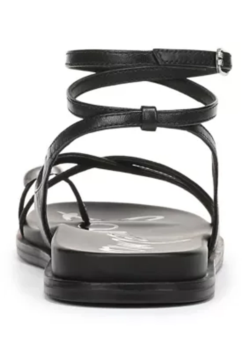 Lottie Wrap Toe Ring Sandals