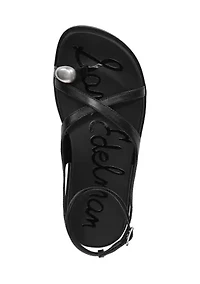 Lottie Wrap Toe Ring Sandals