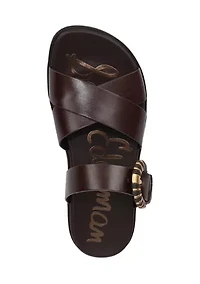 Lucy Cross Band Sandals