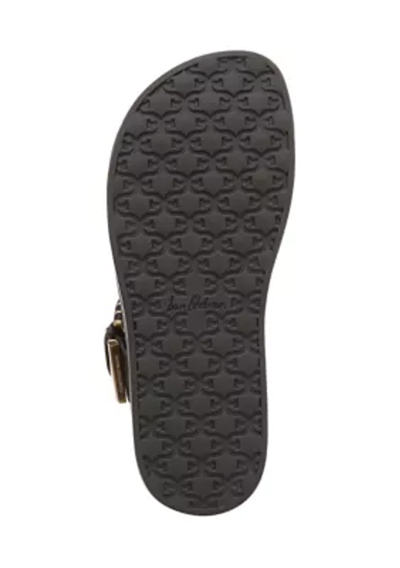 Lucy Cross Band Sandals