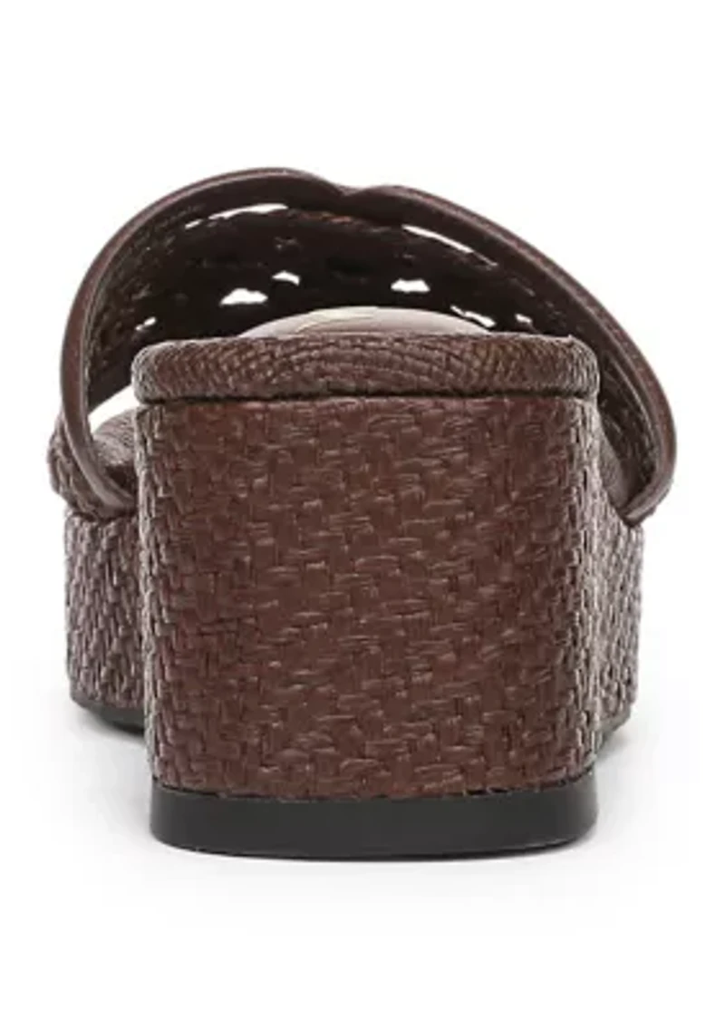 Pauleena Woven Platform Sandals