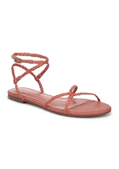 Ellina Braid Wrap Sandals
