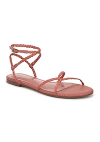 Ellina Braid Wrap Sandals