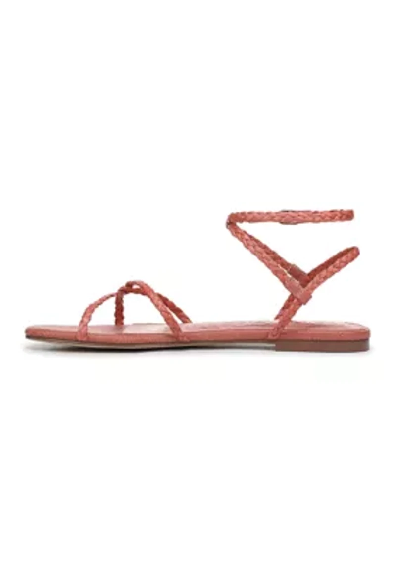 Ellina Braid Wrap Sandals