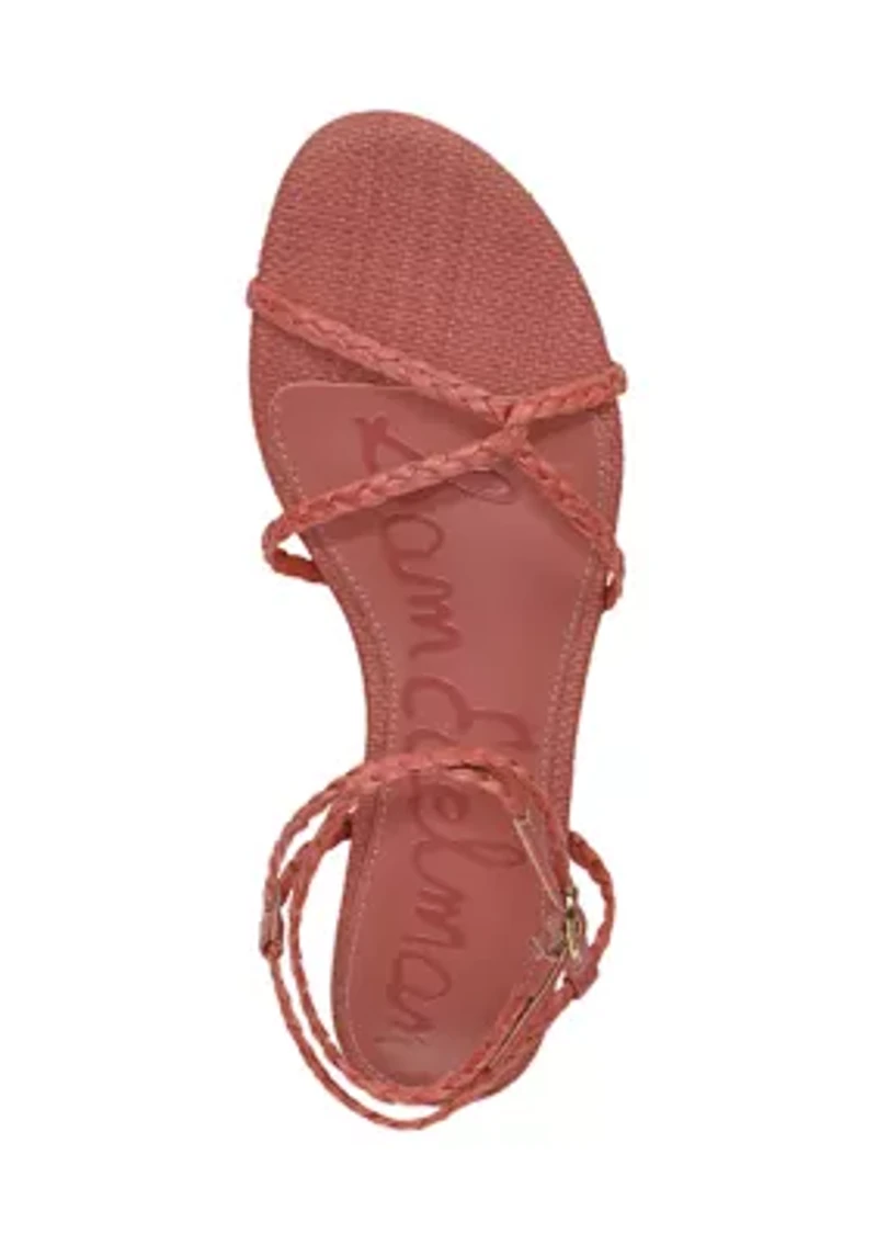 Ellina Braid Wrap Sandals