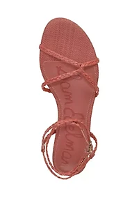 Ellina Braid Wrap Sandals