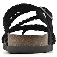 Hayleigh Leather Footbed Sandal