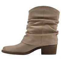 Alden Mid Calf Western Bootie