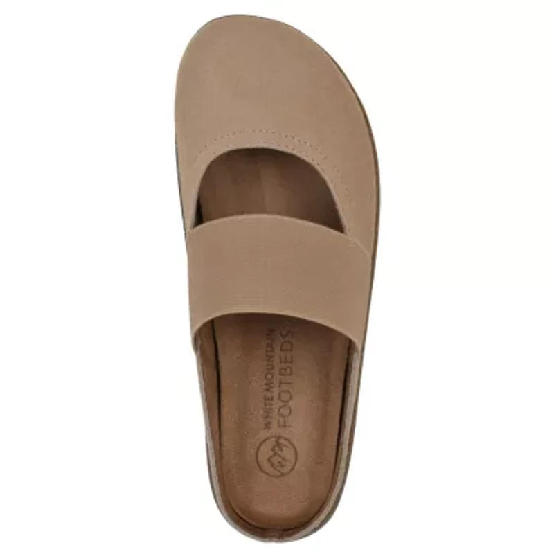 Bassi Mary Jane Footbeds Clog