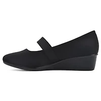 Brightly Mary Jane Wedge - Wide Width