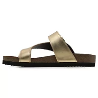 Carly Leather Footbed Sandal