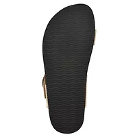 Carly Leather Footbed Sandal