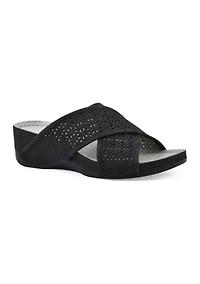 Collet Wedge Sandal