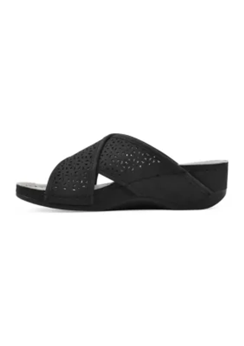 Collet Wedge Sandal