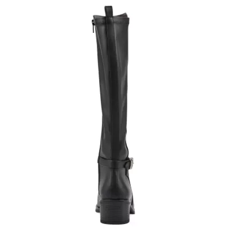 Custard Wide Calf Tall Shaft Riding Boot
