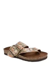 Harley Leather Footbed Sandal