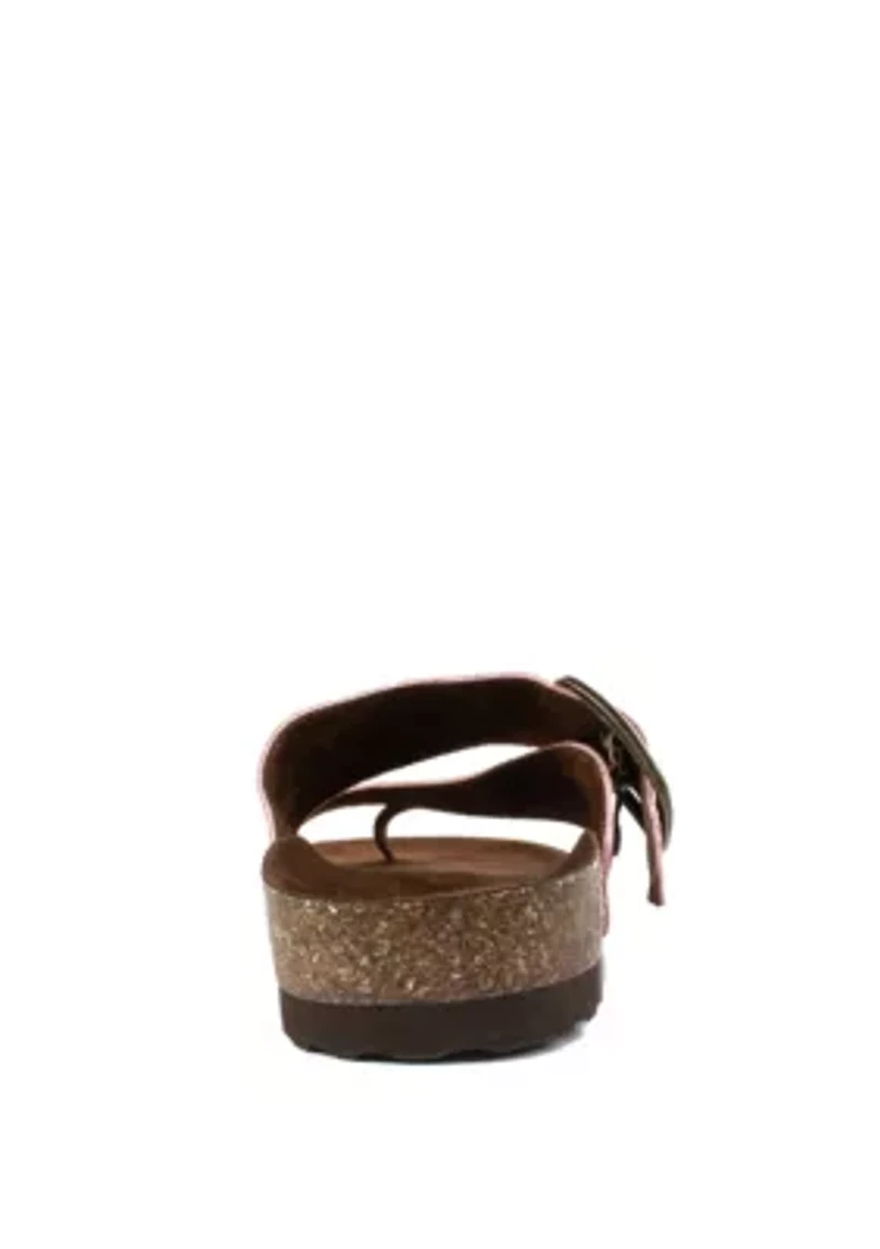 Harley Leather Footbed Sandal