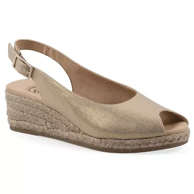 Maize Espadrille Wedge Sandals