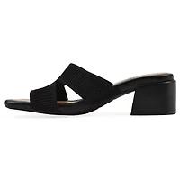 Milled Heeled Sandal