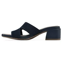 Milled Heeled Sandal