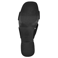 Milled Heeled Sandal