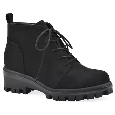Tariq Lug Sole Lace-up Bootie