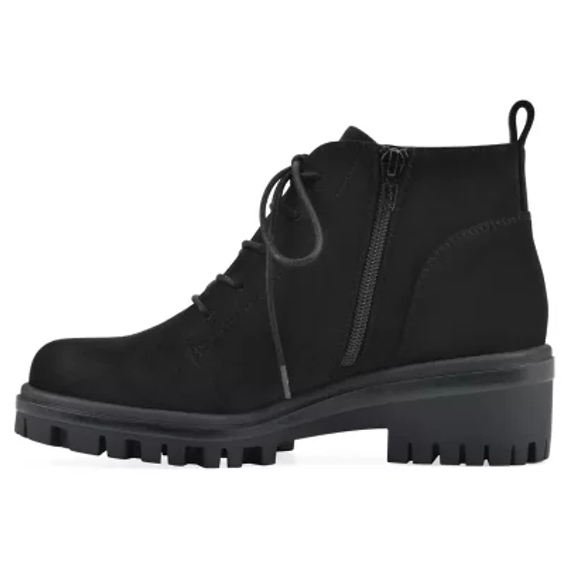 Tariq Lug Sole Lace-up Bootie