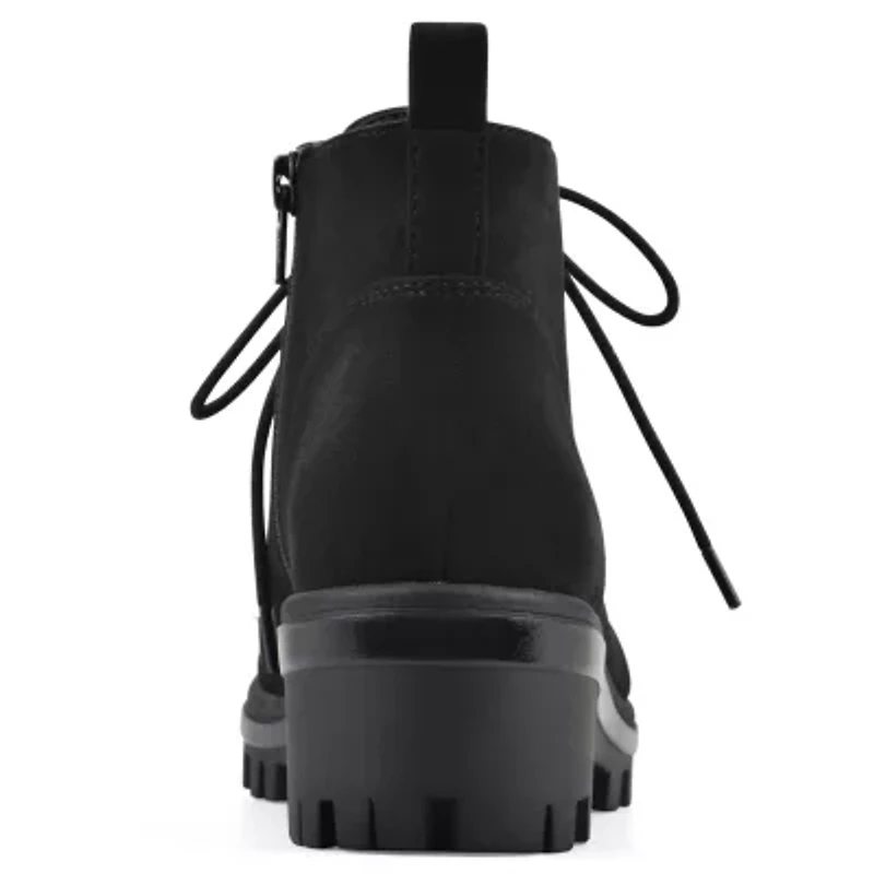 Tariq Lug Sole Lace-up Bootie
