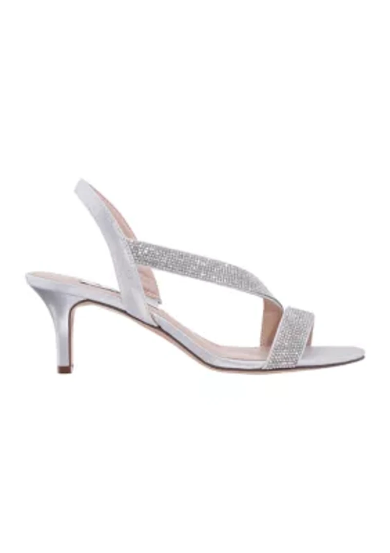 Nieves Asymetrical Slingback Sandals