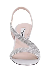 Nieves Asymetrical Slingback Sandals