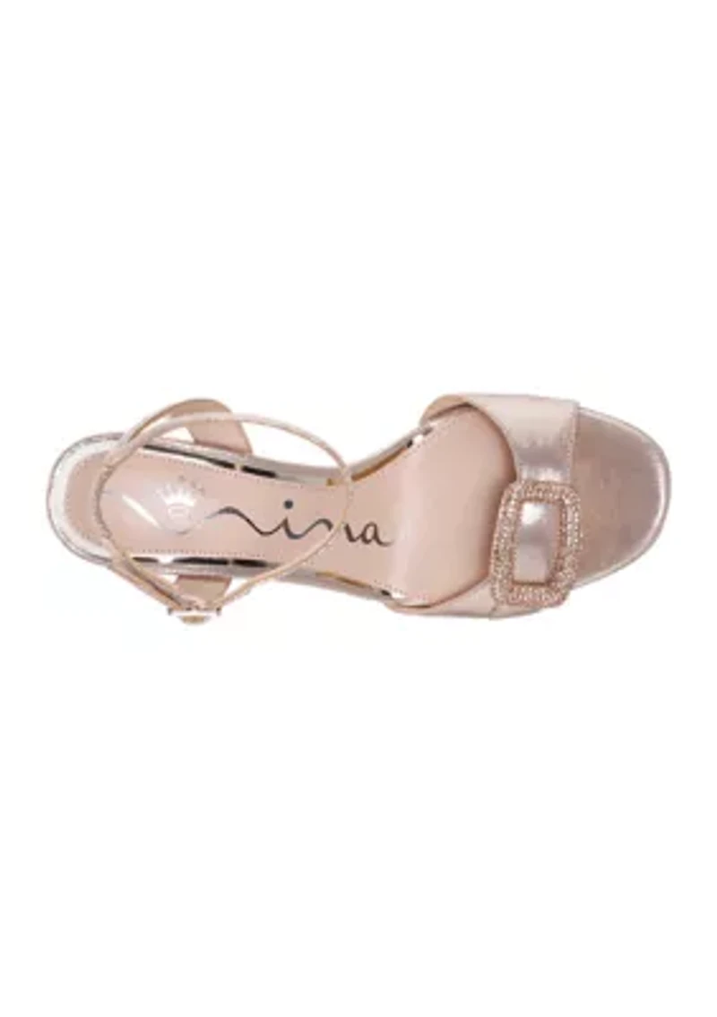 Quenbie Block Heeled Sandals