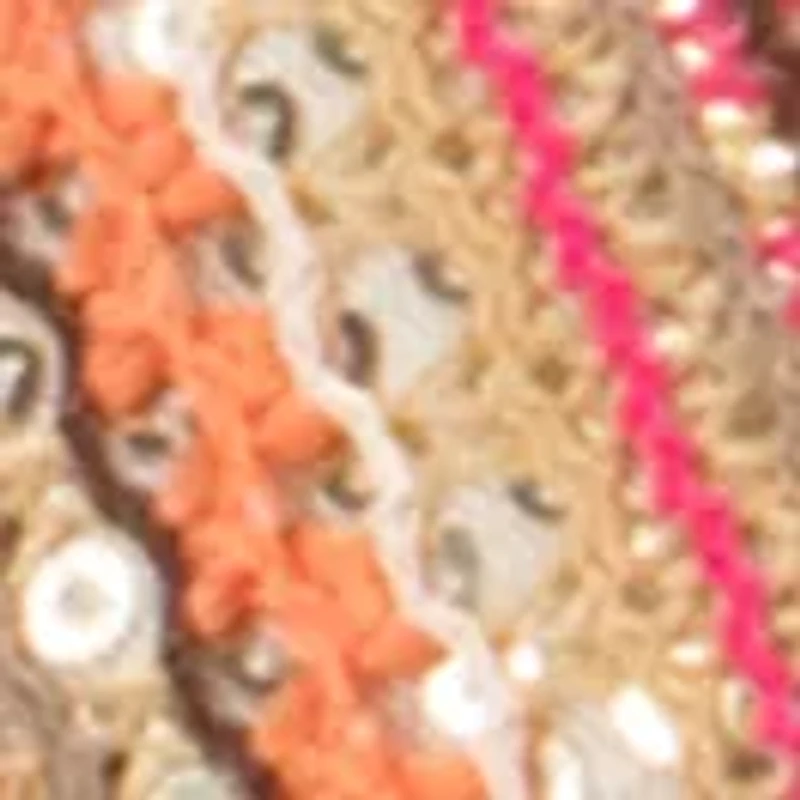 Oria Tribal Pattern Flip Flops