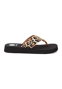 Ferndale Print Flip Flop Thong Sneakers