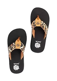 Ferndale Print Flip Flop Thong Sneakers